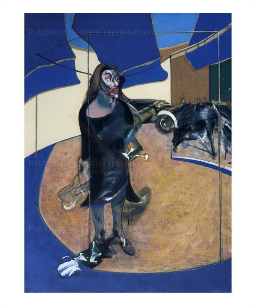 Art Print Francis Bacon Portrait d'isabelle Rawthorne I VintageArtReprints.com