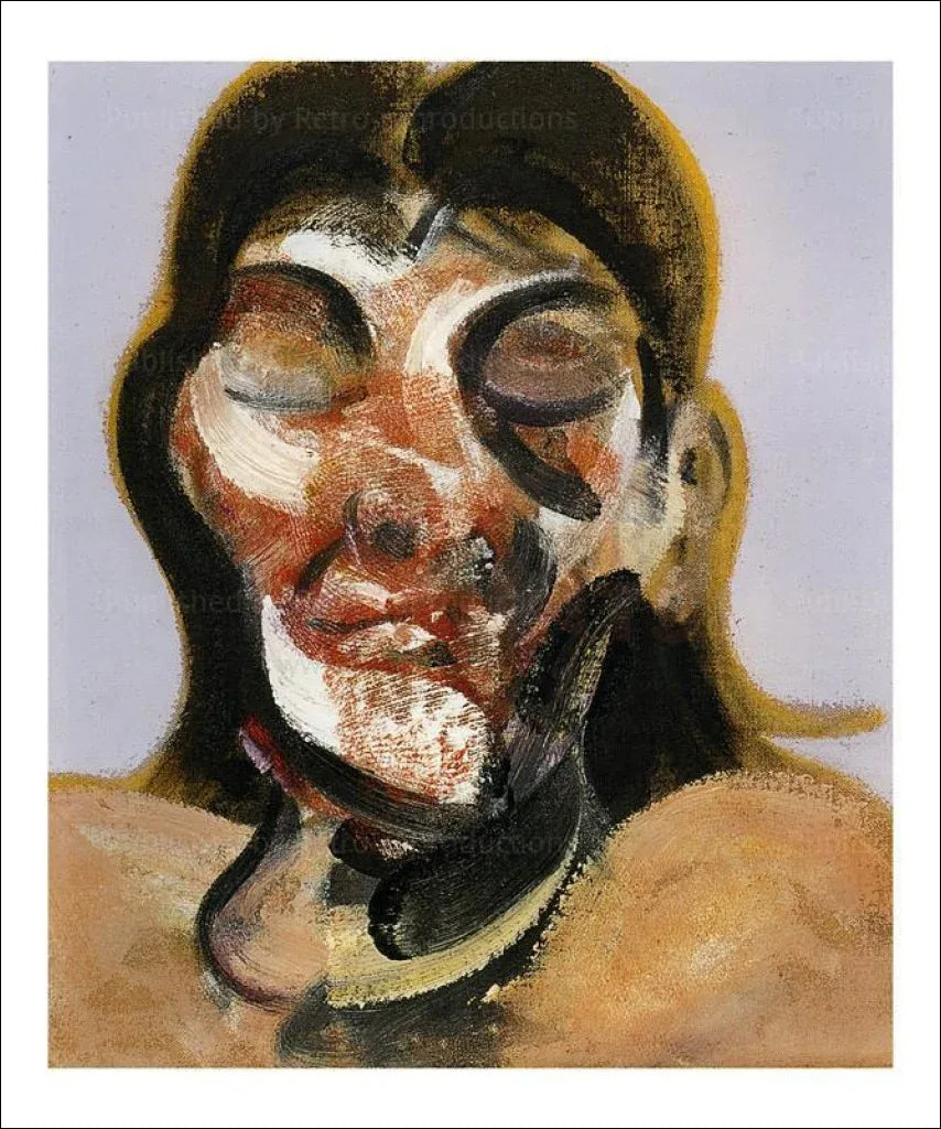 Study for a Portrait of Henrietta Moraes, 1969 - VINTAGEARTREPRINTS.COM