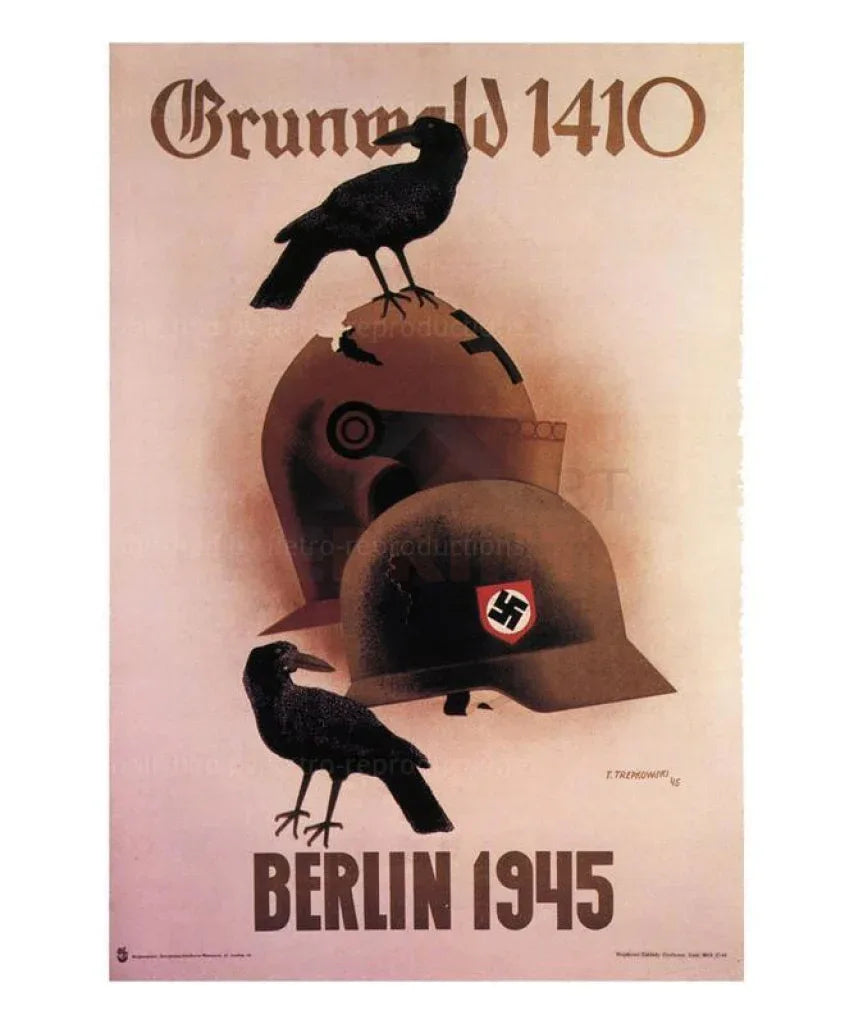 Grunwald 1410: Berlin, 1945, WWII - VINTAGEARTREPRINTS.COM