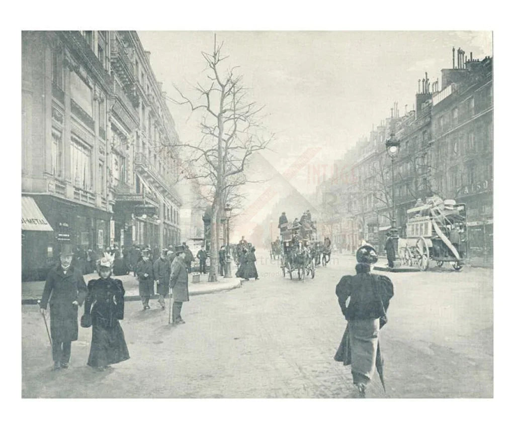 Boulevard Des Capucines - VINTAGEARTREPRINTS.COM
