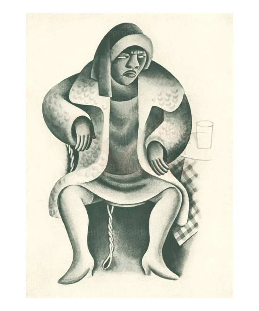 Cabaret Type No. 44, Miguel Covarrubias - VINTAGEARTREPRINTS.COM