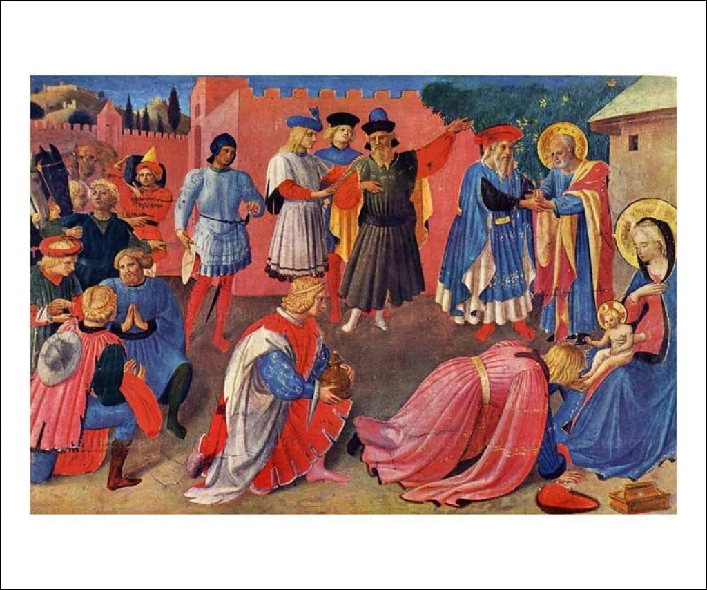 Adoration, Fra Angelico - VINTAGEARTREPRINTS.COM