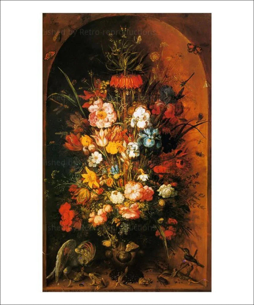 Still Life, 1624, Roelant Savery - VINTAGEARTREPRINTS.COM