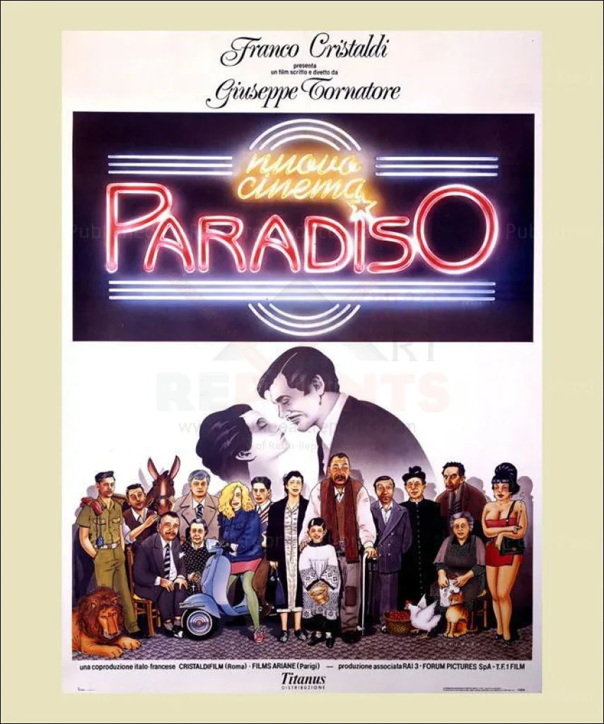 Cinema Paradiso - VINTAGEARTREPRINTS.COM