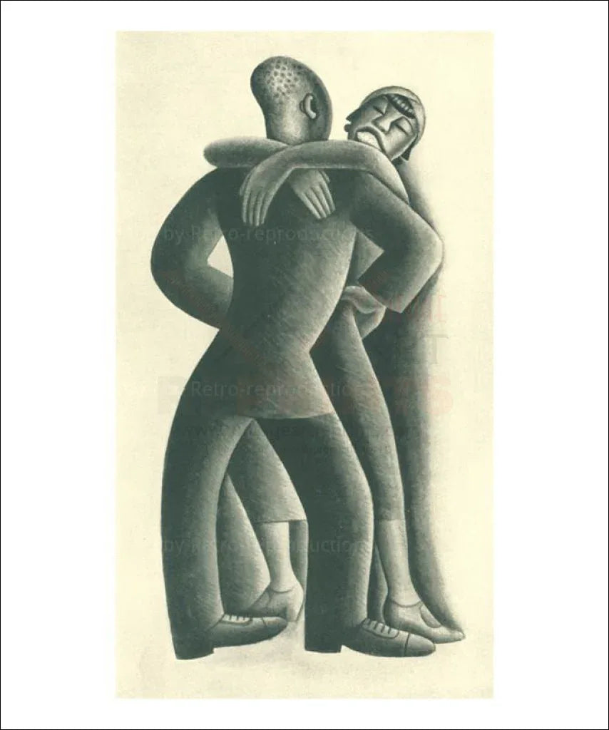 Couple Dancing No. 41, Miguel Covarrubias - VINTAGEARTREPRINTS.COM