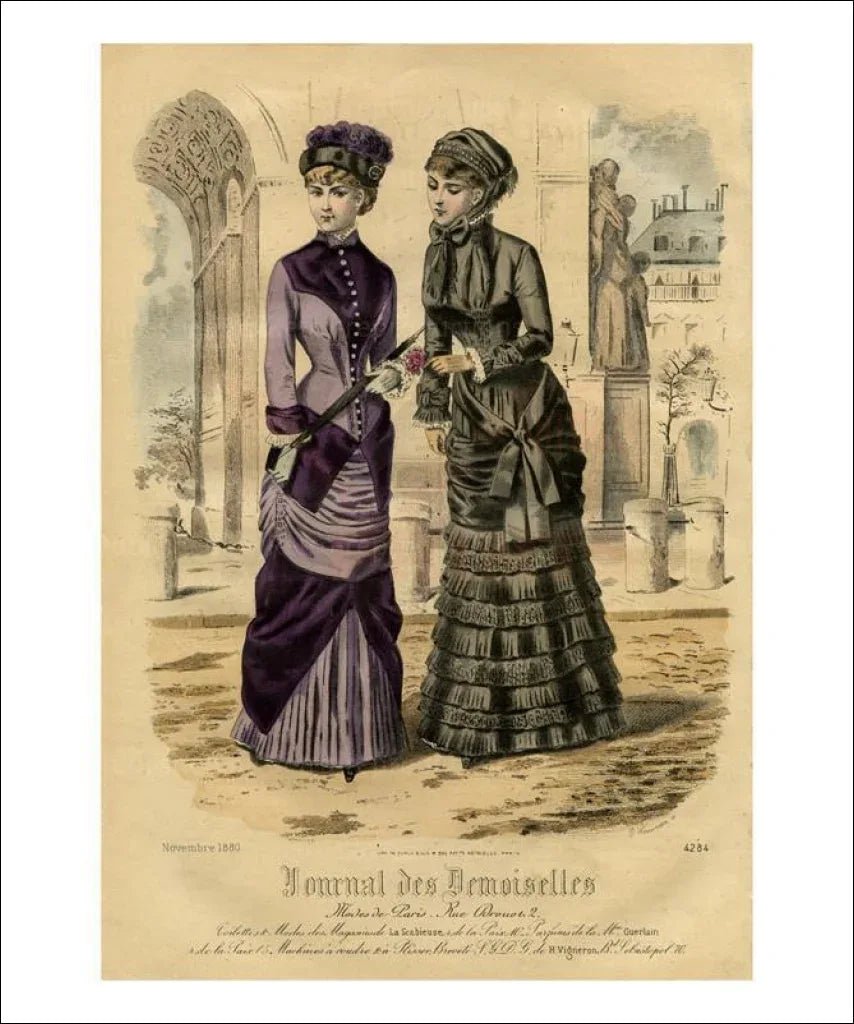 Journal des Demoiselles # 4284 - VINTAGEARTREPRINTS.COM