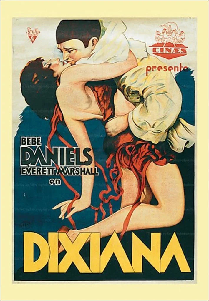 Dixiana Movie Poster 1930"s - VINTAGEARTREPRINTS.COM