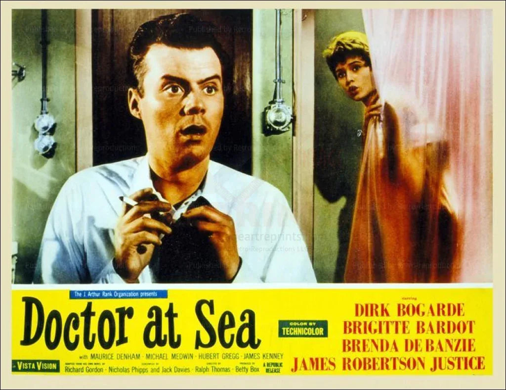 Doctor at Sea, 1955 - VINTAGEARTREPRINTS.COM