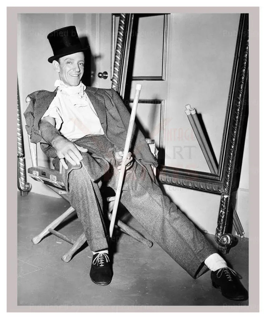 Fred Astaire - VINTAGEARTREPRINTS.COM