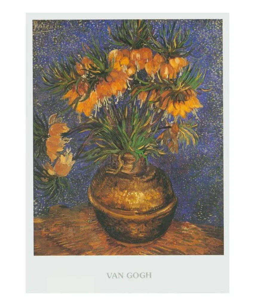 Fritillaires - Vincent Van Gogh - VINTAGEARTREPRINTS.COM