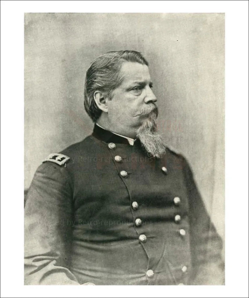 General Winfield Scott Hancock - VINTAGEARTREPRINTS.COM