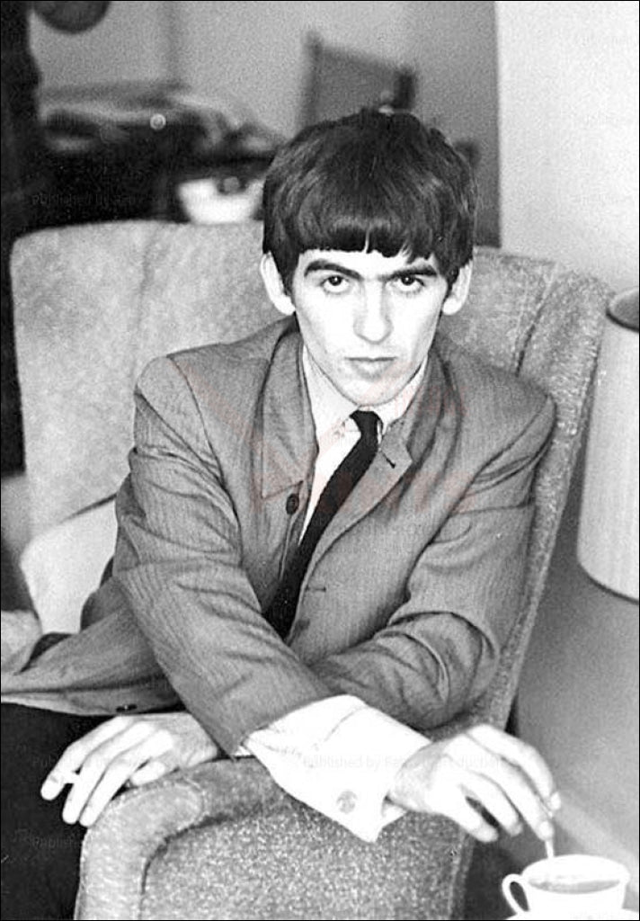 George Harrison Beatles - Vintage Art, photographic print
