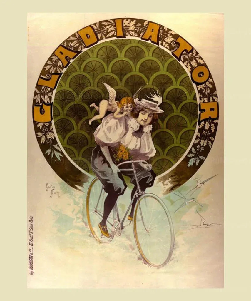 Gladiator Bicycles - VINTAGEARTREPRINTS.COM