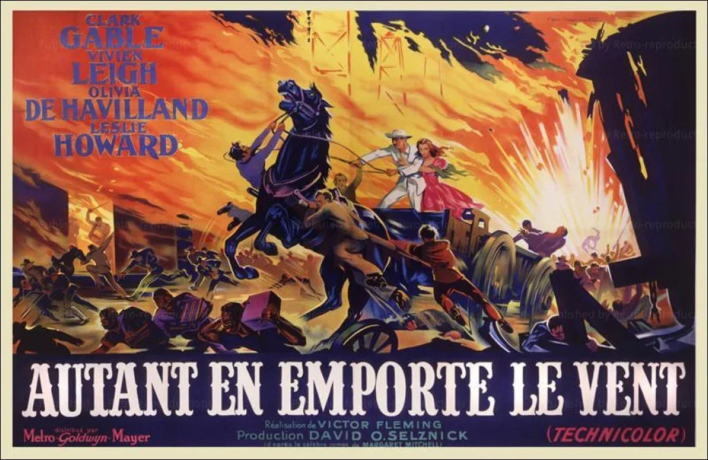 Gone with the Wind, 1939 - VINTAGEARTREPRINTS.COM