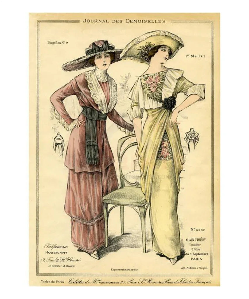 Houbigant 5089 - VINTAGEARTREPRINTS.COM