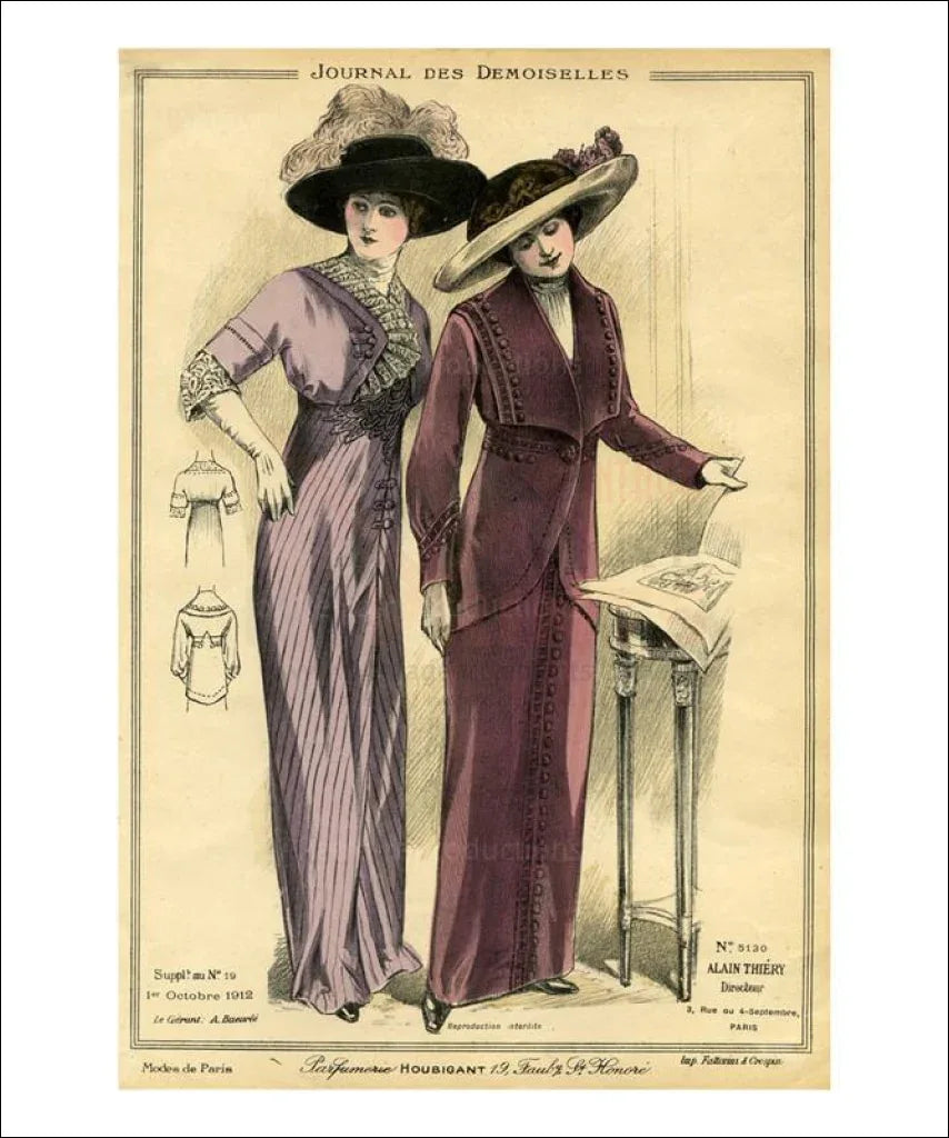 Houbigant 5130 - VINTAGEARTREPRINTS.COM
