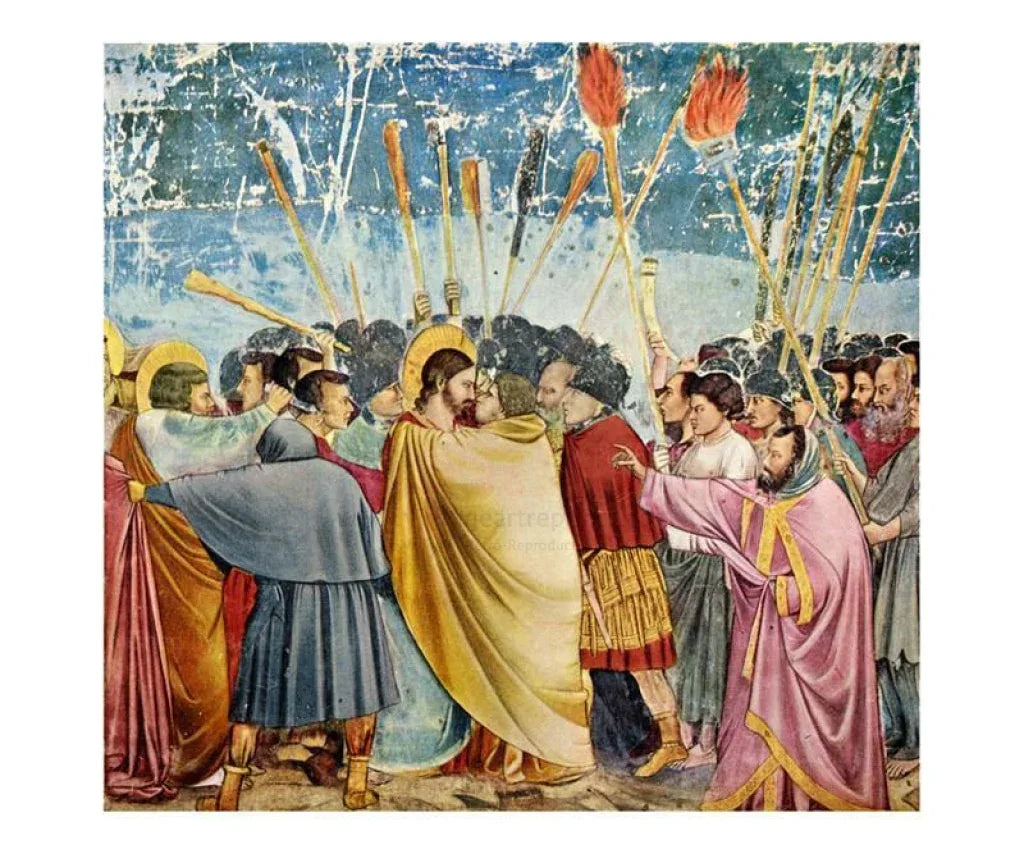 Judas trahison of Jesus - VINTAGEARTREPRINTS.COM