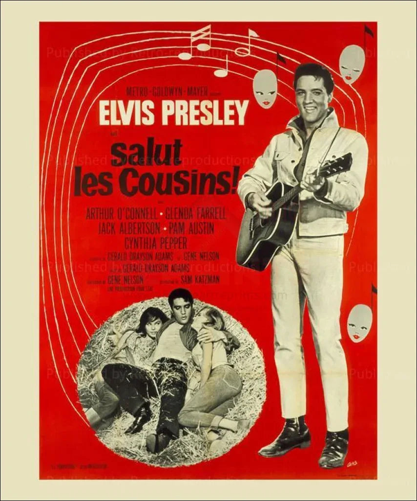 Kissing Cousins - VINTAGEARTREPRINTS.COM