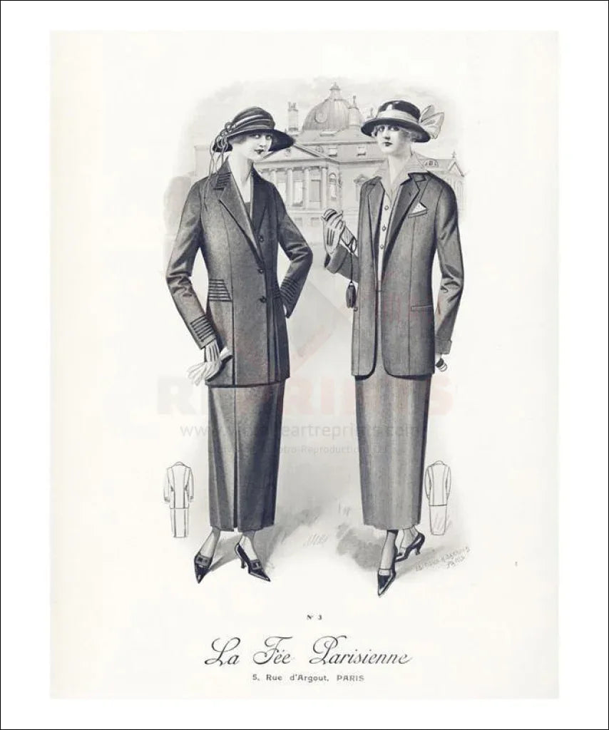 La Fee Parisienne Suits 2 - VINTAGEARTREPRINTS.COM