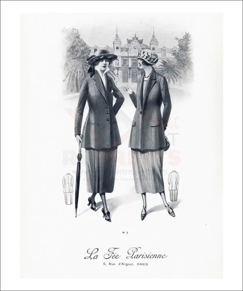 La Fee Parisienne Suits - VINTAGEARTREPRINTS.COM