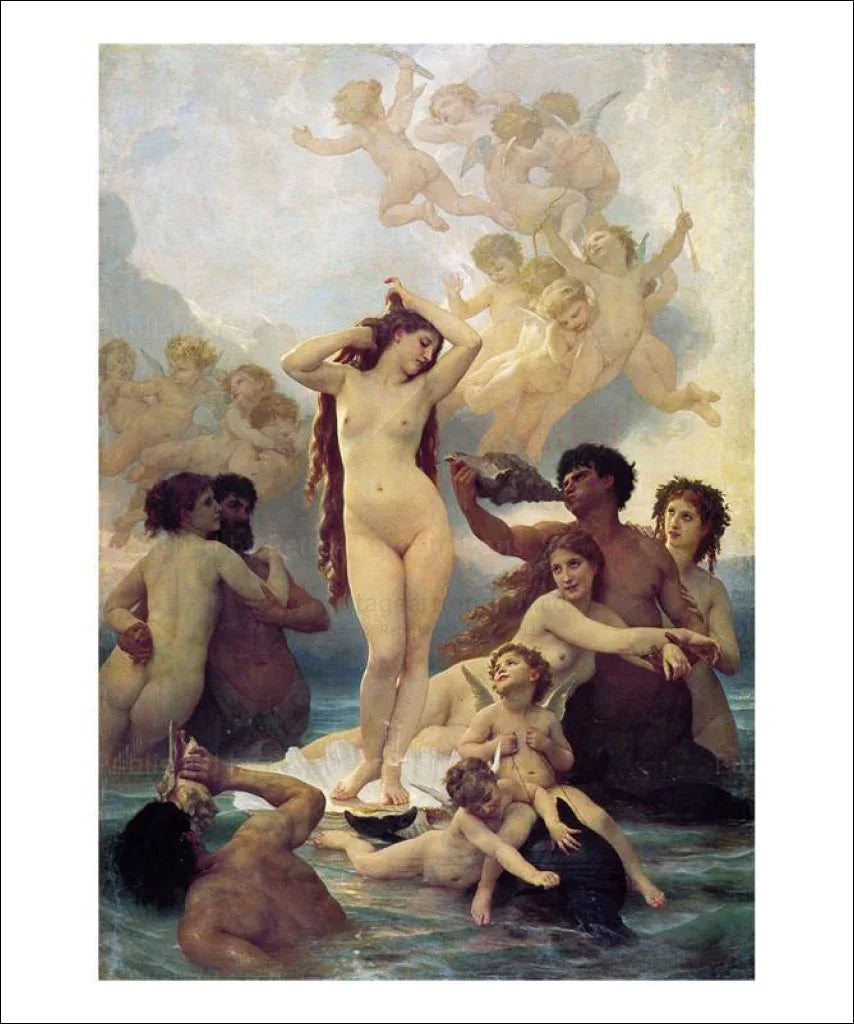 La Naissance de Venu, Sandro Boticelli, - VINTAGEARTREPRINTS.COM