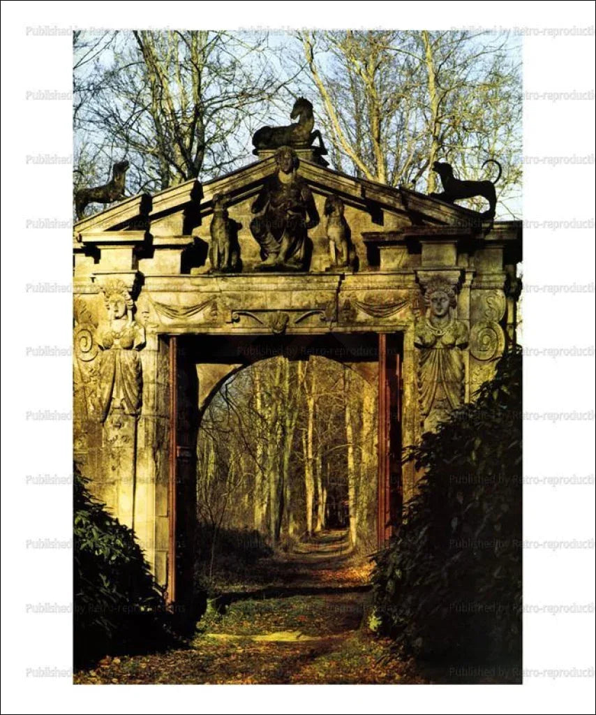 La Porte de Diane - VINTAGEARTREPRINTS.COM
