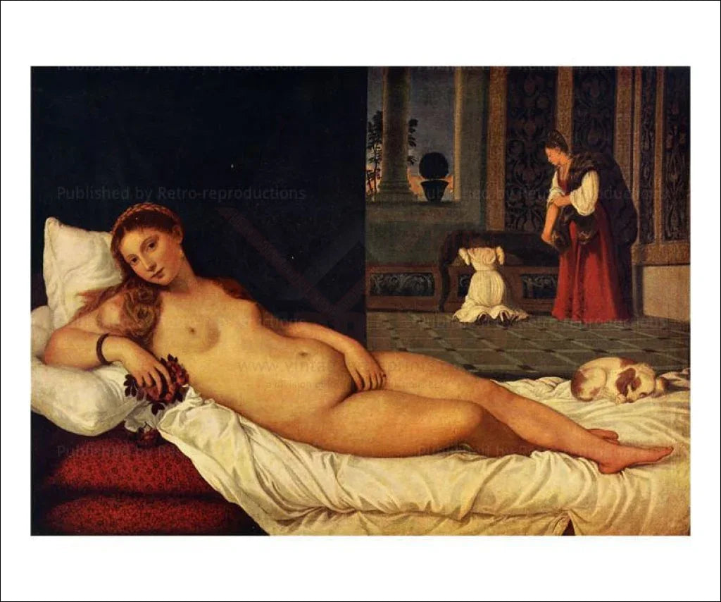 La Venus d'Urbin - VINTAGEARTREPRINTS.COM