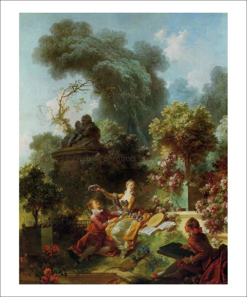 L'amant couronne - VINTAGEARTREPRINTS.COM