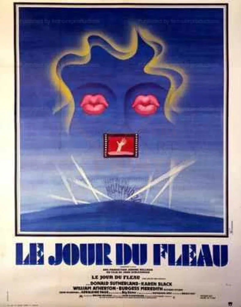 Le Jour Du Fleau (The Day of the Locust) - VINTAGEARTREPRINTS.COM