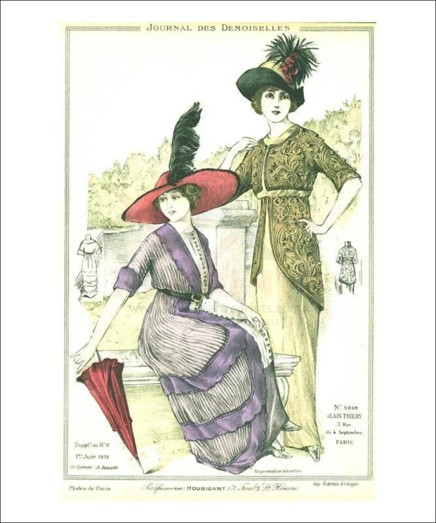 Le Journal des Demoiselles #4108 - VINTAGEARTREPRINTS.COM