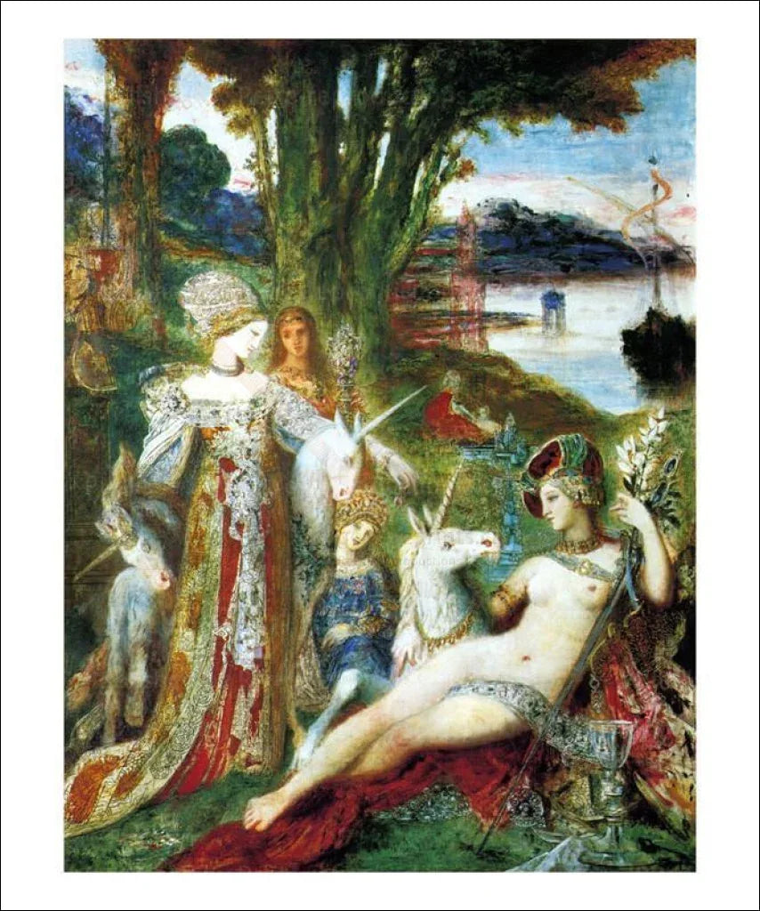 Les Licornes - VINTAGEARTREPRINTS.COM