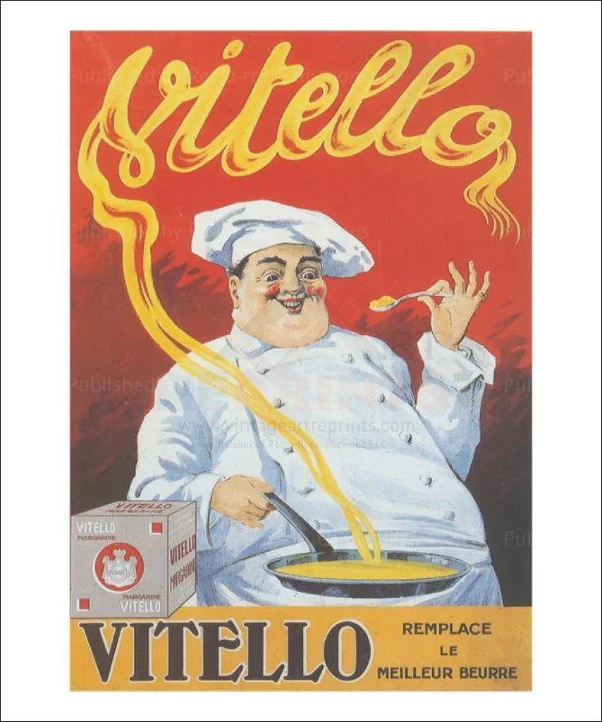 Margarine Vitello - VINTAGEARTREPRINTS.COM