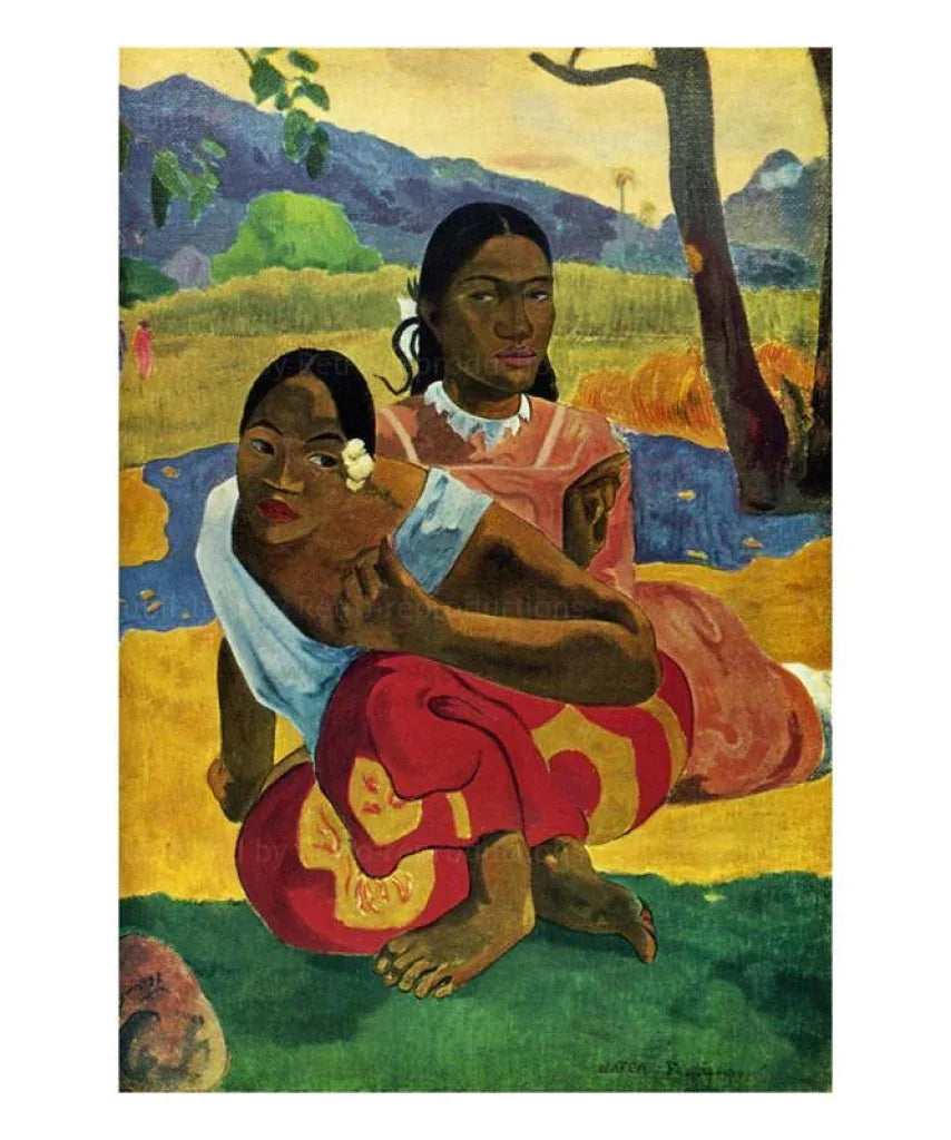 Nafea Foa Lpoipo, Paul Gauguin - VINTAGEARTREPRINTS.COM