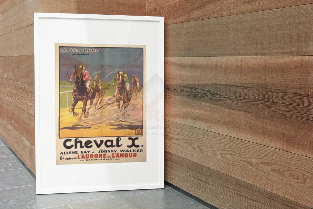 Cheval X (The Runaway Horse) - VINTAGEARTREPRINTS.COM