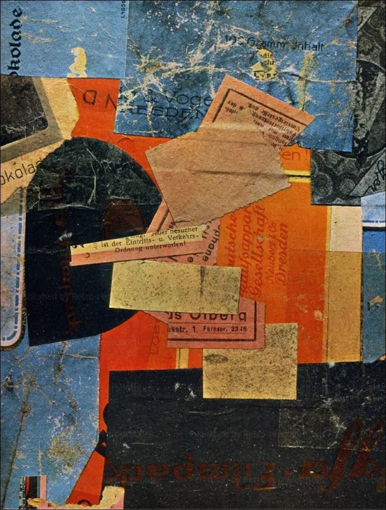 Okola, Kurt Schwitters - VINTAGEARTREPRINTS.COM