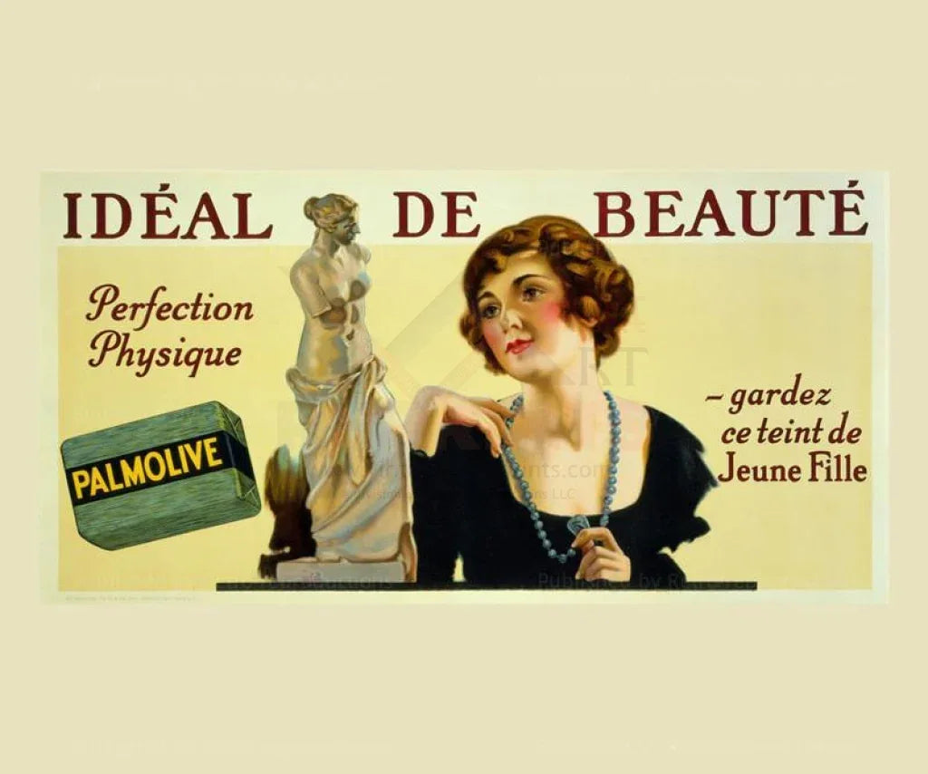 Ideal of Beauty - VINTAGEARTREPRINTS.COM