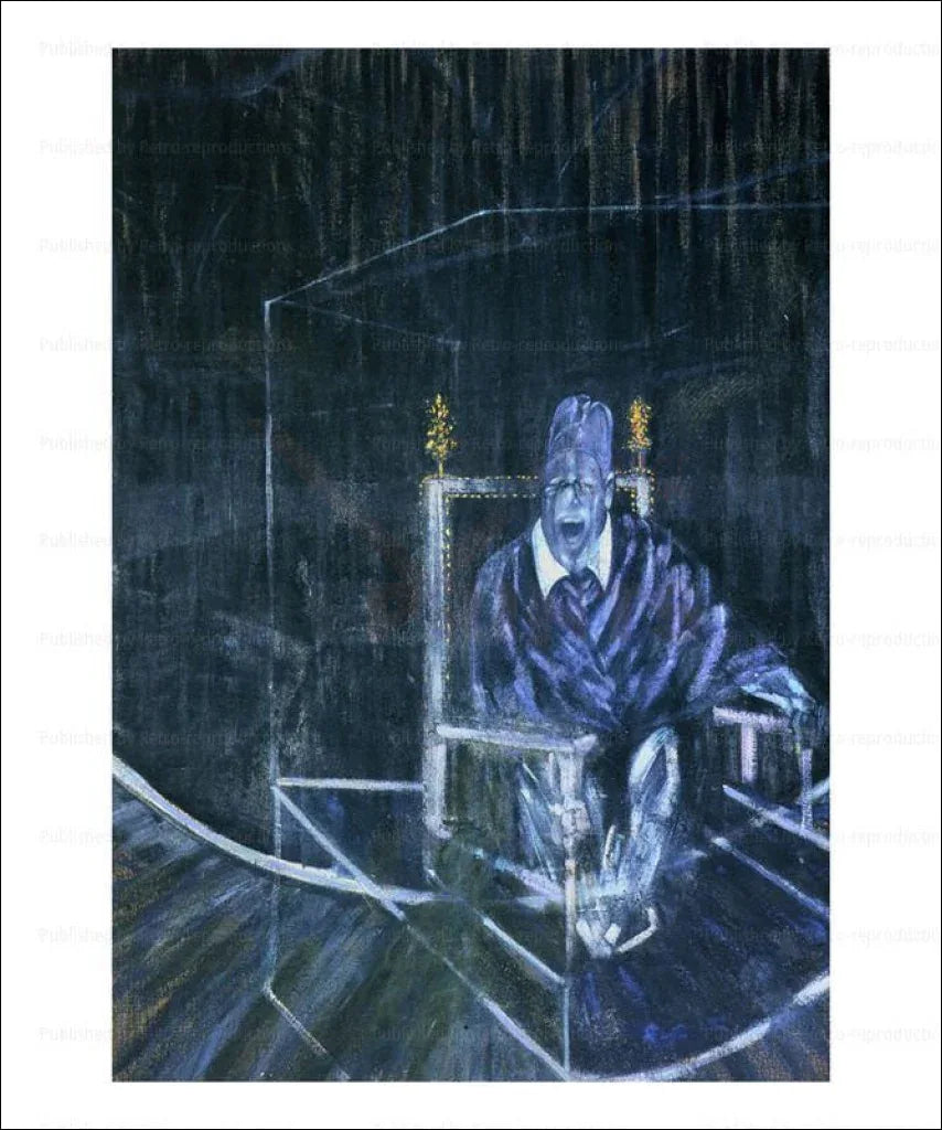 Pope 2, 1951, Francis Bacon - VINTAGEARTREPRINTS.COM