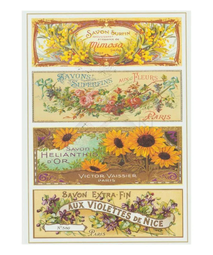 Paris Soap Labels, 1800's - VINTAGEARTREPRINTS.COM
