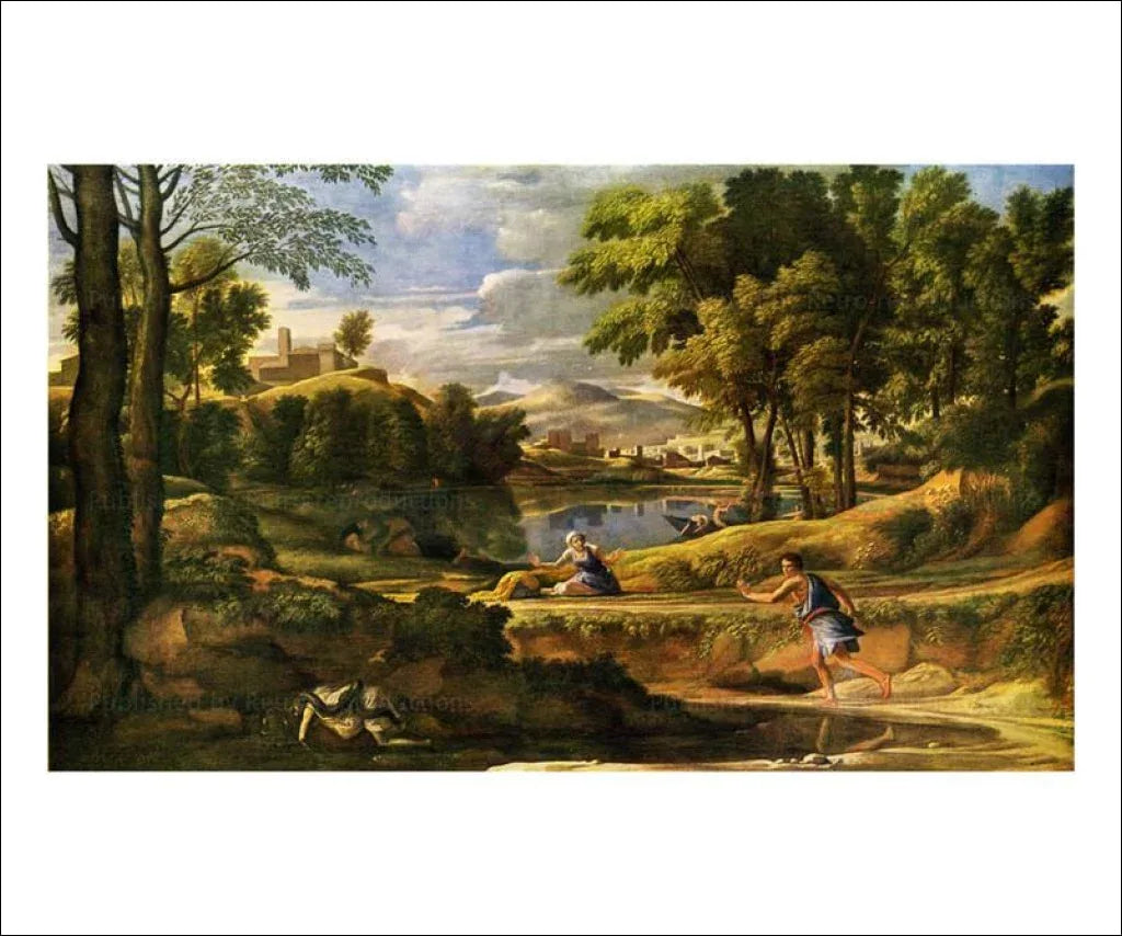 Paysage avec l'homme au Serpent - VINTAGEARTREPRINTS.COM