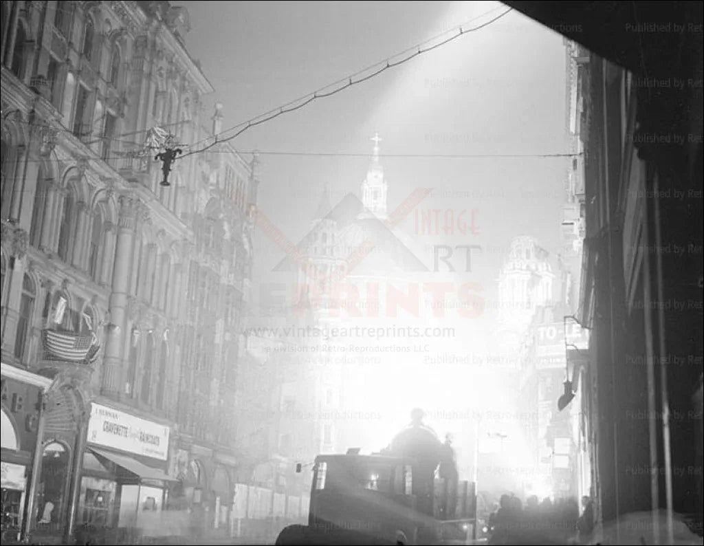 A City in America - VINTAGEARTREPRINTS.COM