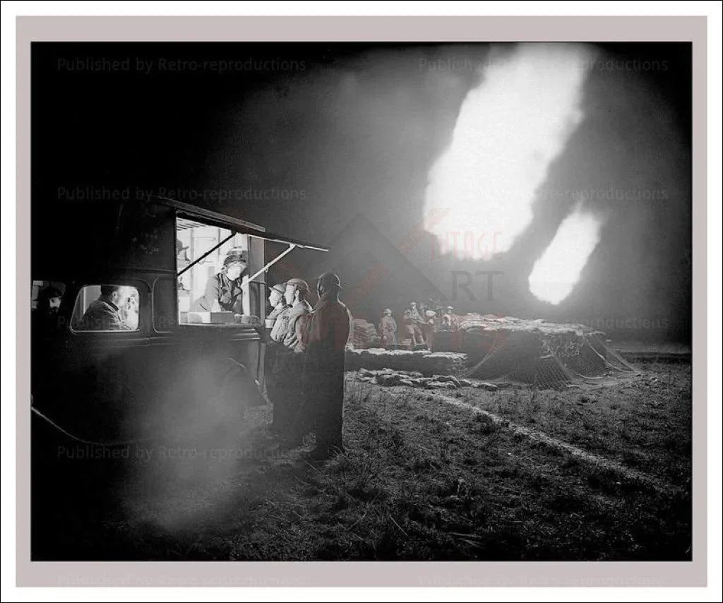 Forces Services 7 - Food Services - VINTAGEARTREPRINTS.COM