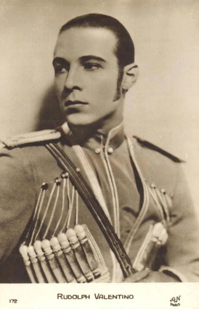 Rudolph Valentino, vintage photo, digital giclee print reproduction - Vintage Art, canvas prints