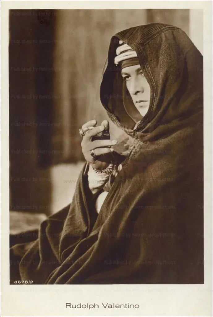Rudolph Valentino - VINTAGEARTREPRINTS.COM