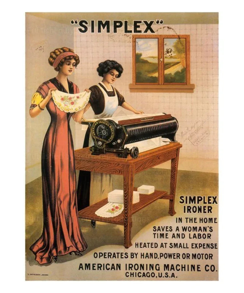 Simplex Ironing Machines - VINTAGEARTREPRINTS.COM