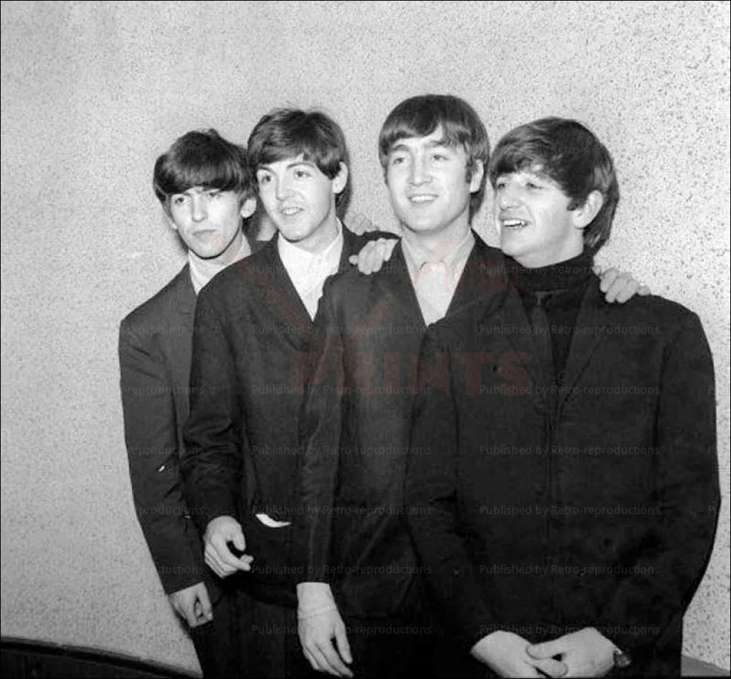 The Beatles 1962 — Music Icons Art Print – VINTAGEARTREPRINTS.COM