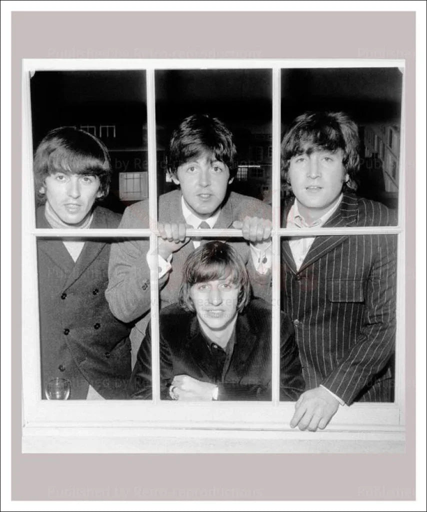 The Beatles Framed - VINTAGEARTREPRINTS.COM