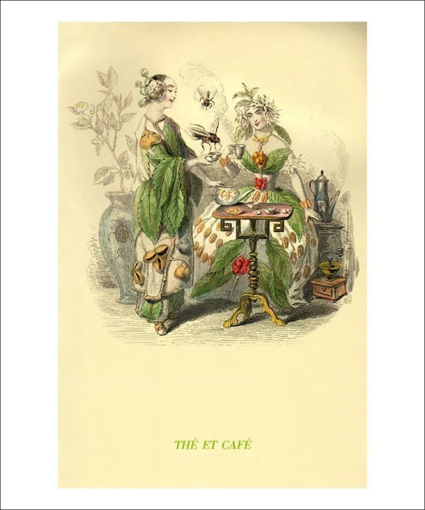 The et Cafe - VINTAGEARTREPRINTS.COM