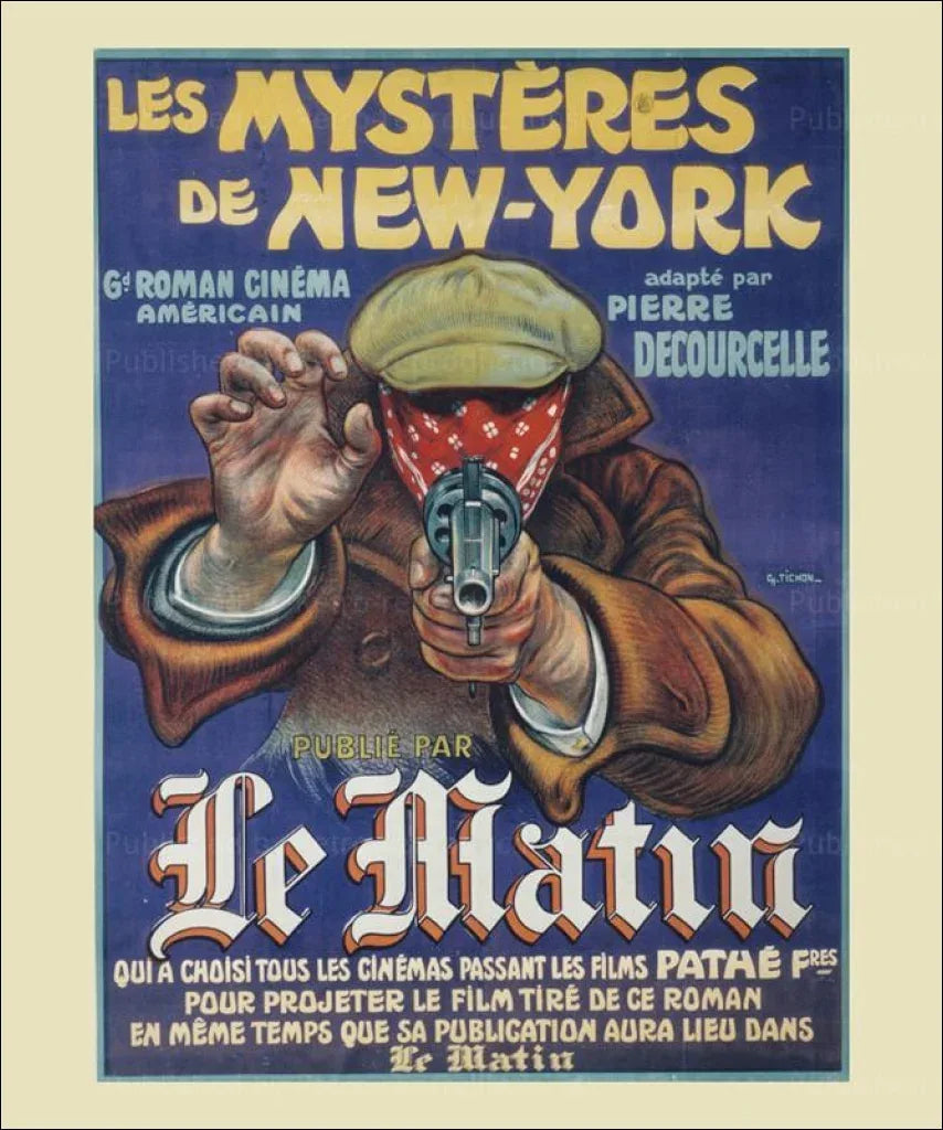 The Mysteries of New York - VINTAGEARTREPRINTS.COM