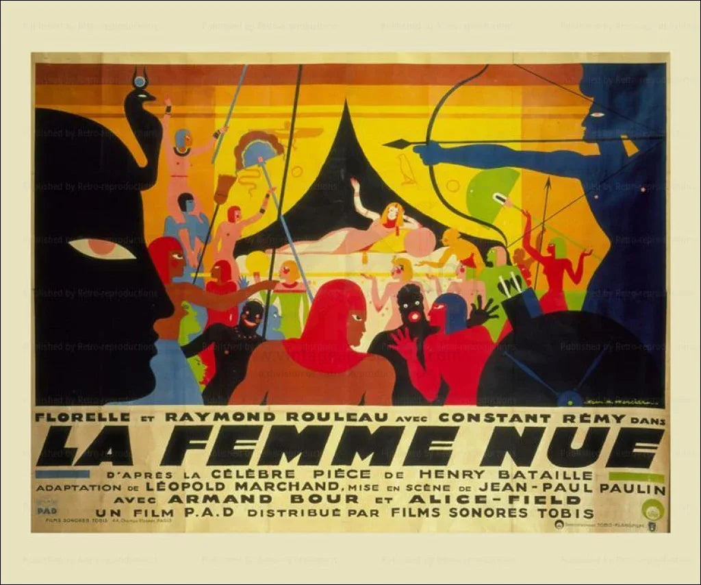 The Naked Woman, 1932 - VINTAGEARTREPRINTS.COM