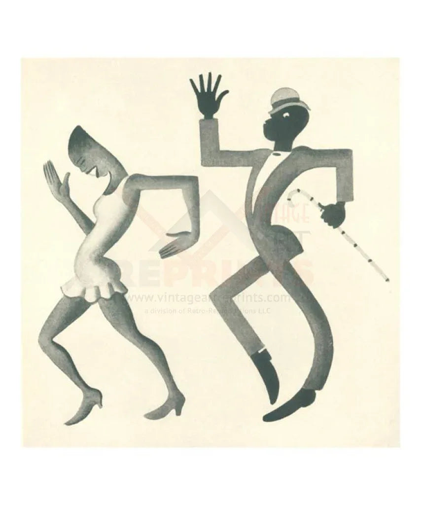 The Stomp No. 33, Miguel Covarrubias - VINTAGEARTREPRINTS.COM